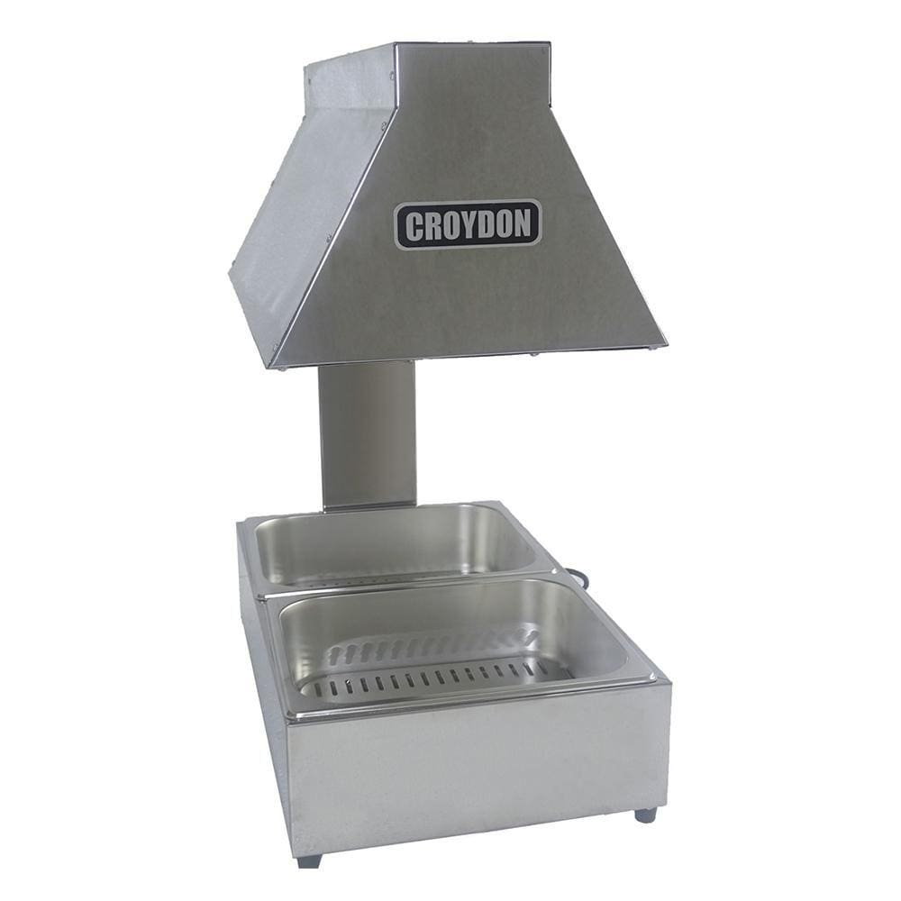 Conservador de Fritura Croydon Elétrico 2 Cuba 127V CF2D-1