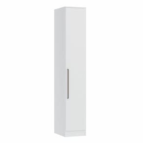 Guarda Roupa Modulado 1 Porta Requinte+ Móveis Castro Branco Line