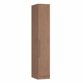 Guarda Roupa Modulado 1 Porta Requinte+ Móveis Castro Macadâmia
