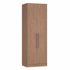 Guarda Roupa Modulado 2 Portas Requinte Móveis Castro Macadâmia