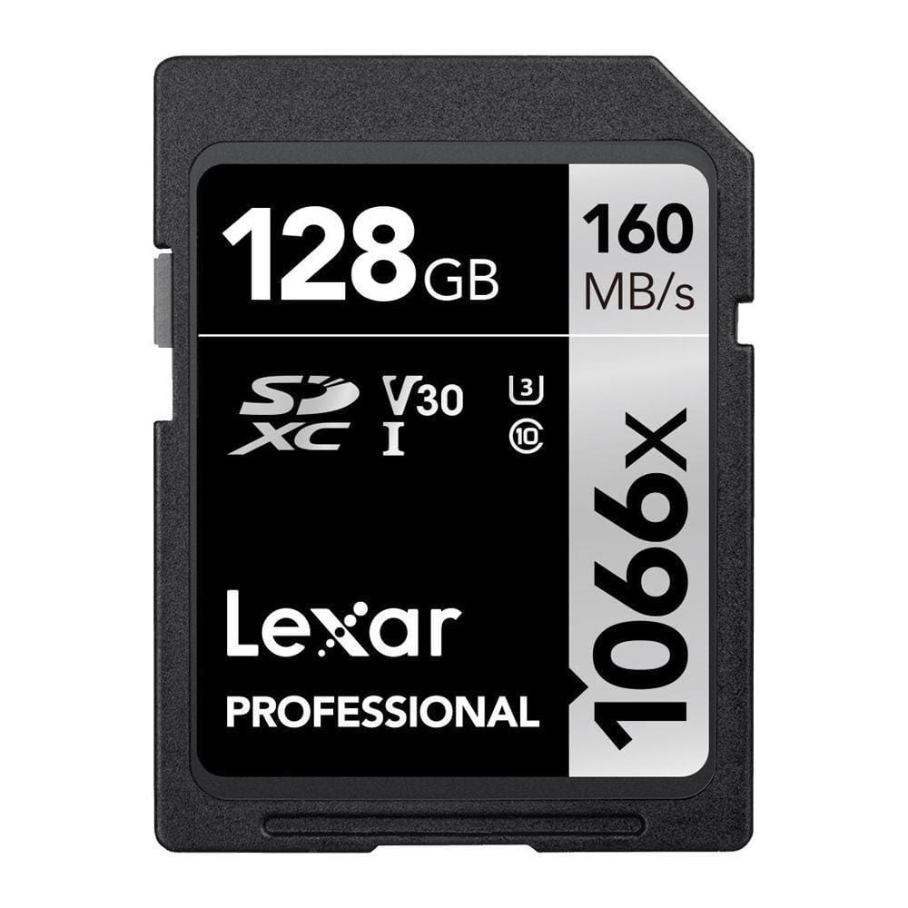 Cartão De Memória Lexar 128Gb Cartão Sd Professional 160Mbs