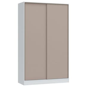 Guarda Roupa Modulado 2 Portas de Correr 2 Gavetas Requinte Branco Line/Duna Line/Duna Line