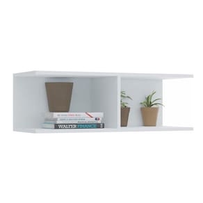 Nicho para Quarto MDF Requinte+ Móveis Castro Branco Line