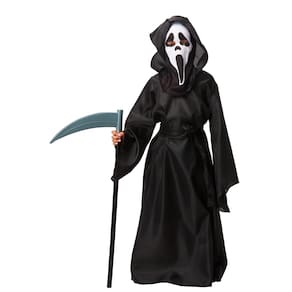 Fantasia Halloween Morte Menino Sombrio Infantil Mestre Mal