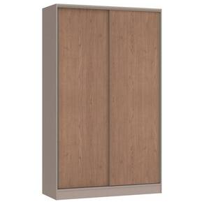 Guarda Roupa Modulado 2 Portas de Correr 2 Gavetas Requinte Duna Line/Macadâmia/Macadâmia