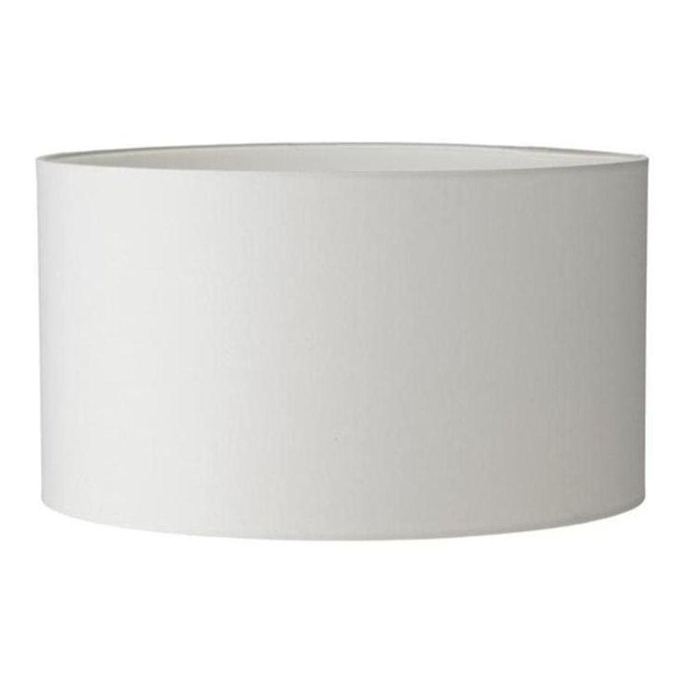 Cúpula Para Luminária Abajur De Chão Tecido 40X40X28 Branco