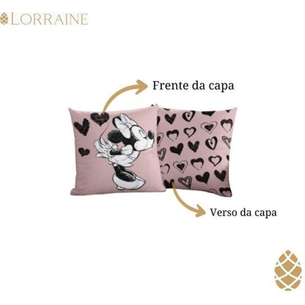 Capa De Almofada Bella Janela Personagens 45X45 Decorativa