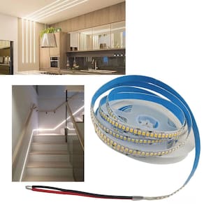 Fita Led 240 Leds 6500K 16W Decoraçao Sala Quarto Cozinha Teto Rebaixado Casa Iluminaçao Gamer