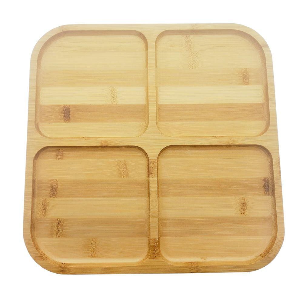 Petisqueira Quadrada Bambu 29,5cm Class Home