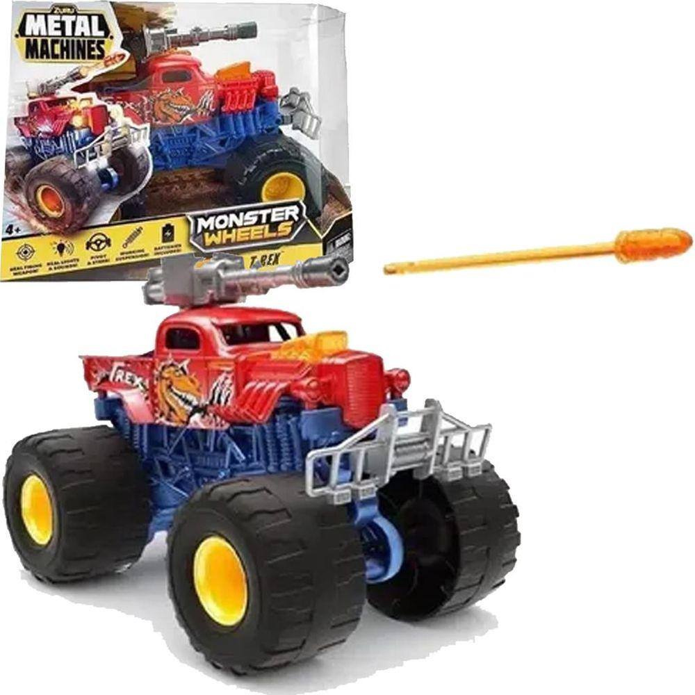 Monster Wheels Dinossauro T-Rex Metal Machine Candide