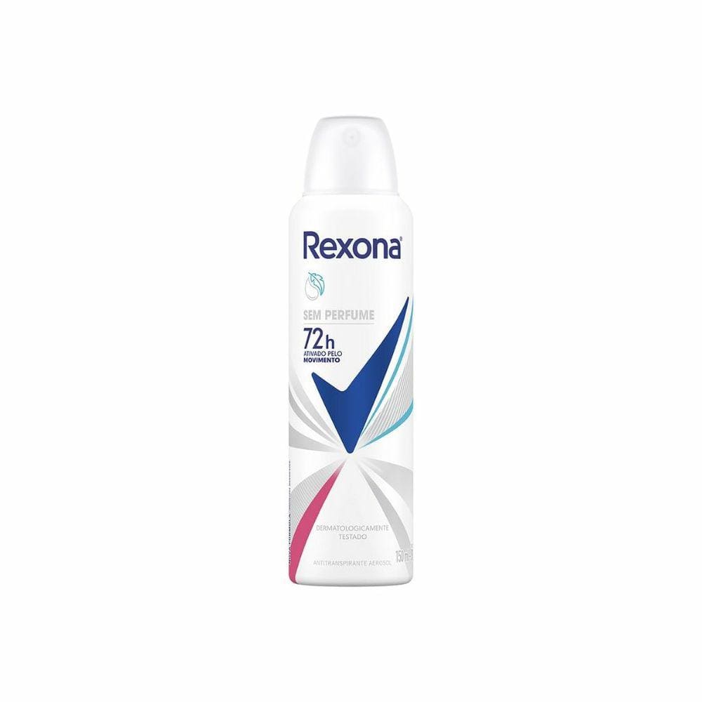 Desodorante Aero Rexona 150ml Fem Sem Perfume