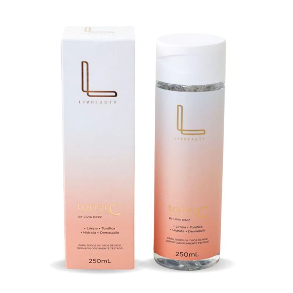 Tonico Facial Toner C 250 ML - Livia Diniz
