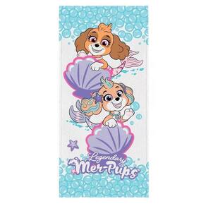 Toalha De Banho Infantil Lepper Patrulha Canina Skye Bolhas