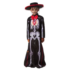 Fantasia Halloween Menino Mariachi Esqueleto Mexicano Infant