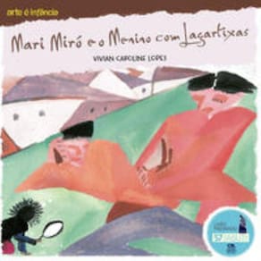 Mari Miró e o menino com lagartixas