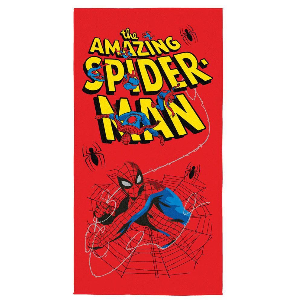 Toalha de Praia Infantil Aveludada Spider-Man II Lepper