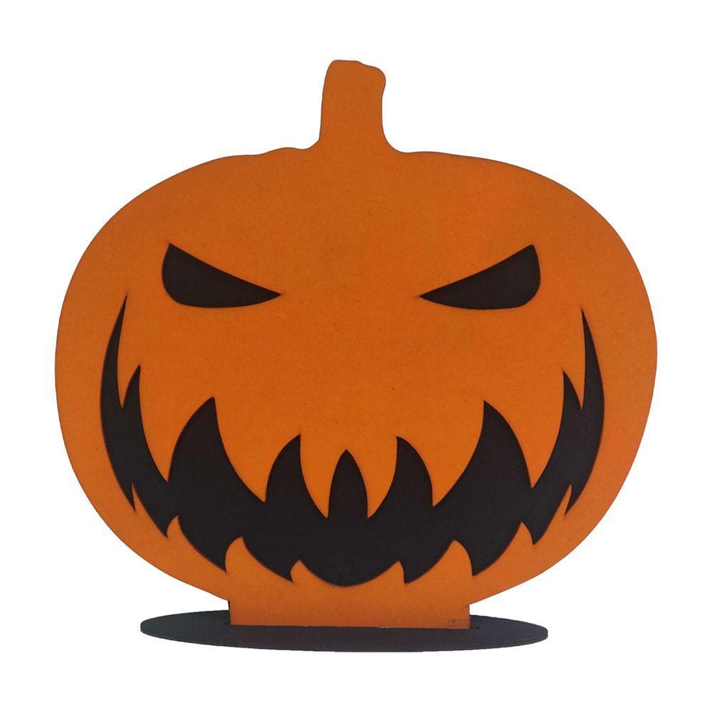 Painel de Mesa Abóbora Decorativa - Halloween