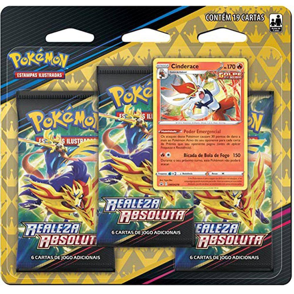 Pokémon Triple Obsidiana Em Chamas 19 Cartas Original Copag