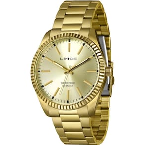 Relógio Lince Masculino Mrgh191L46 C1Kx Casual Dourado