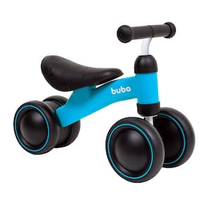 Bicicleta de Equilíbrio Buba +12 Meses 4 Rodas Cor Azul 1 Unidade