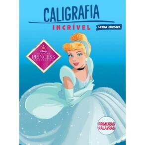 Caligrafia Incrível Princesas Disney - Cursiva Números