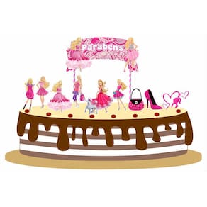 Decoracao aniversario com tema da barbie pontofrio pontofrio pontofrio, pontofrio