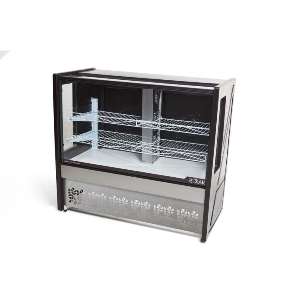 Balcão Torta Polar 0,80CM Preto Platinum PVRT 127v