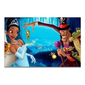 Quebra-cabeça Personalizado A Princesa e O Sapo 120 Peças