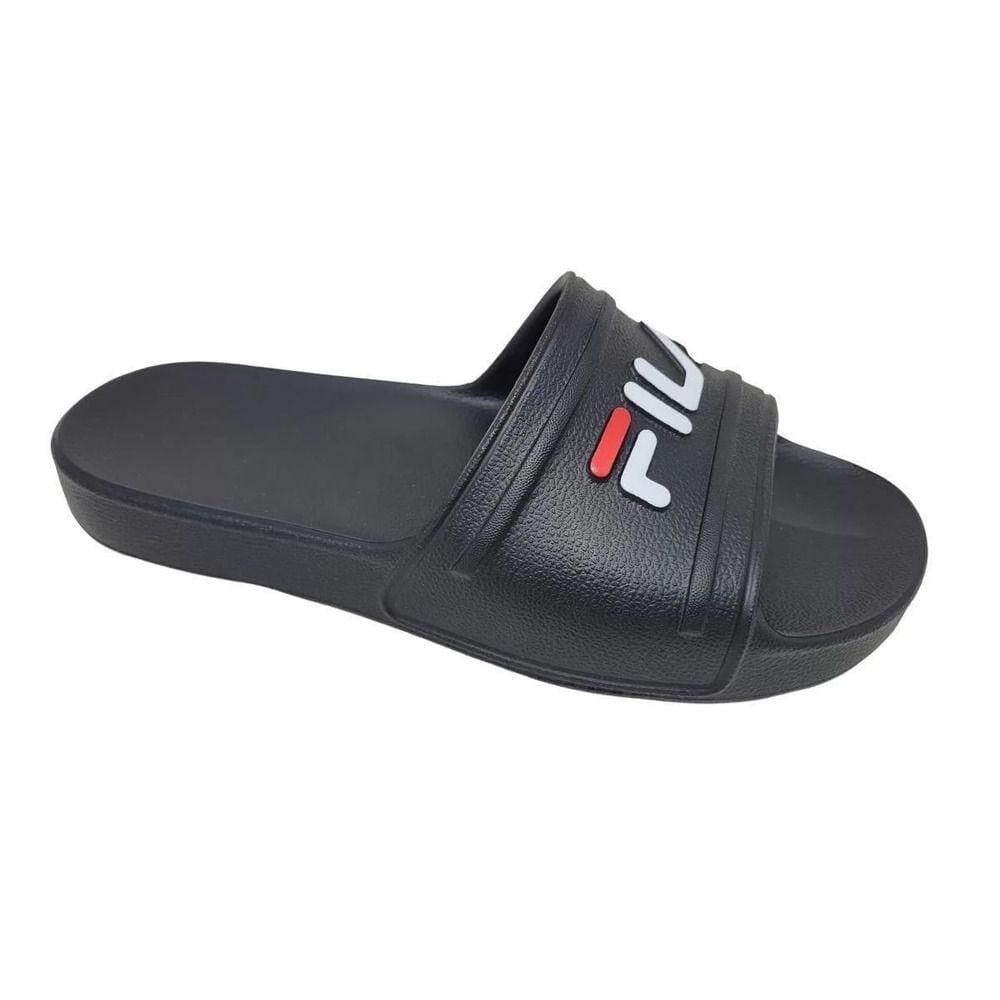 Chinelo Fila Sleek Slide Preto-Feminino