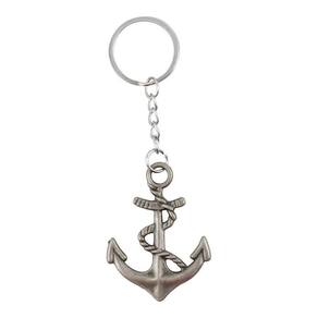 Chaveiro Chaveirinho Metal Miniatura Mini Âncora Navio 5.5c