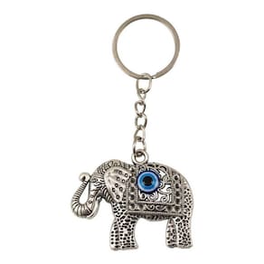 Chaveiro Chaveirinho Elefante Olho Grego - 4cm