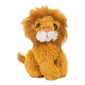 Chaveiro Chaveirinho Leãozinho Leão Sentado 16cm - Pelúcia