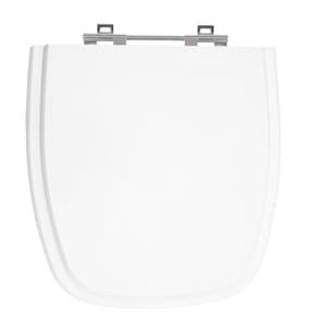 Tampa de Vaso Savary Branco Tampa para Vaso Eternit em Madeira Laqueada