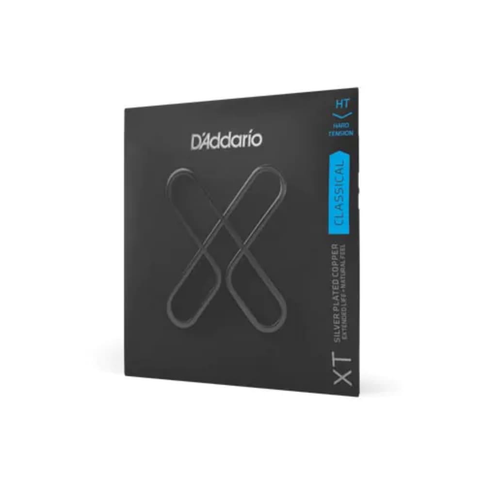 Encordoamento D`ADDARIO X Classical para Violão Nylon Tensão Pesada Hard Tension Silverplated - XTC46