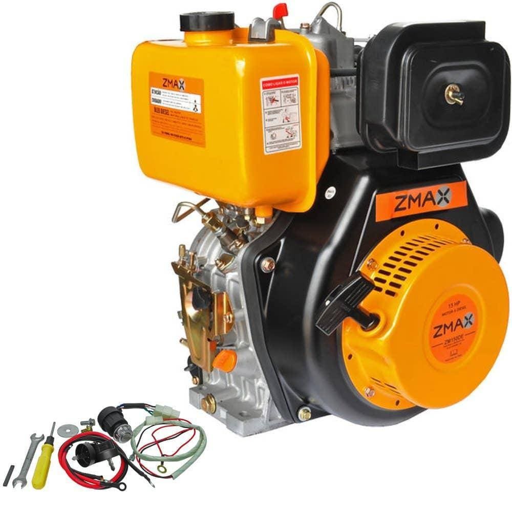Motor a Diesel 15HP 499CC 4T Partida Elétrica ZM150DE ZMAX