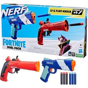 Kit Família 2 Armas Nerf Grandes + Coletes + Acessórios