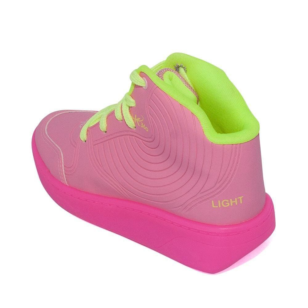 Tênis Infantil Kidy Street Star com Led e Rodinha Ref: 3191005