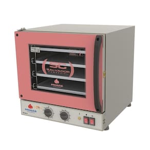 Forno Turbo Elétrico Fast Oven 4 Assadeiras Prp-004 Rosa 127v - Progás 127v