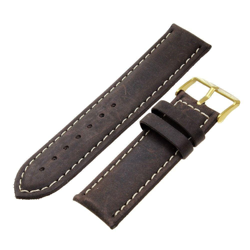 Pulseira de Couro para Relógio Ostral Marrom 29652