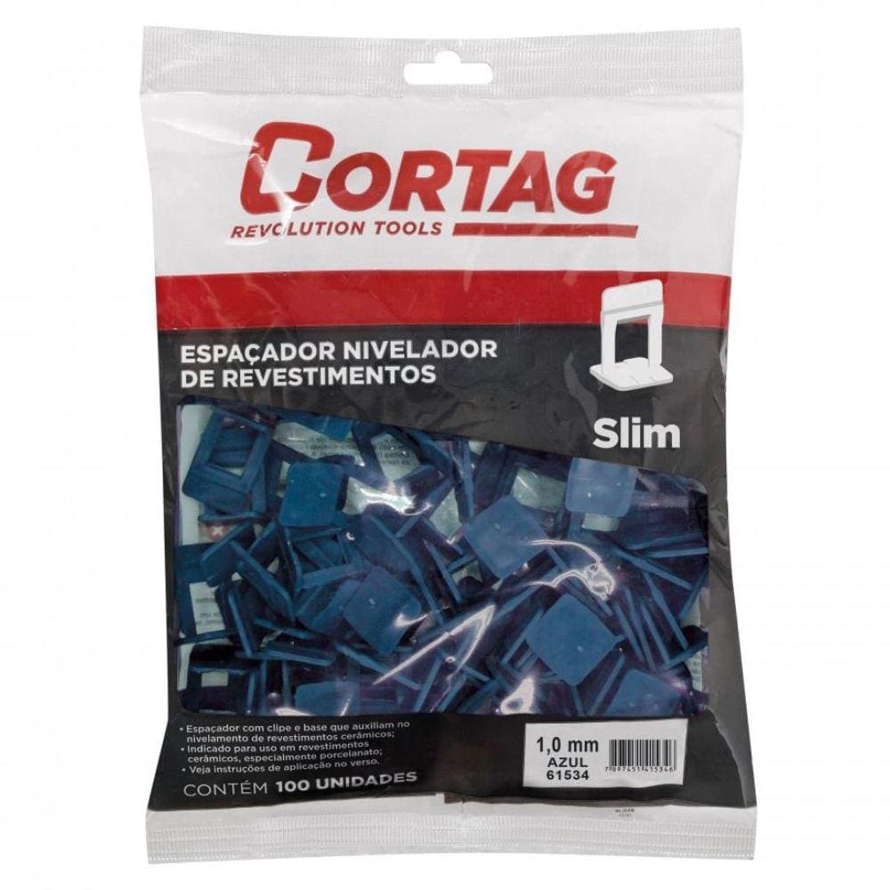 Espaçador Nivelador de Piso e Revestimentos Slim 1,0 mm