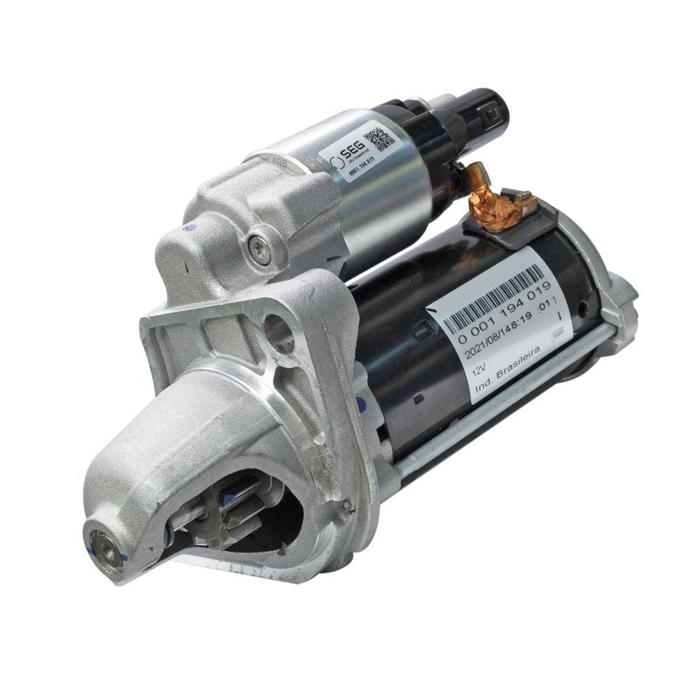 Motor Arranque Partida Fiat Argo Cronos 1.3 Firefly após 2017 Uno 1.0 1.3 Firefly após 2016 13 Dentes - SEG - 0001194019