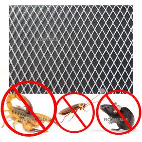 Tela Alumínio 40cm x 40cm Anti Escorpião, Barata e Rato para Ralo, Máquina e Fogão