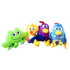 Pelúcias Turma da Galinha - 04 Personagens