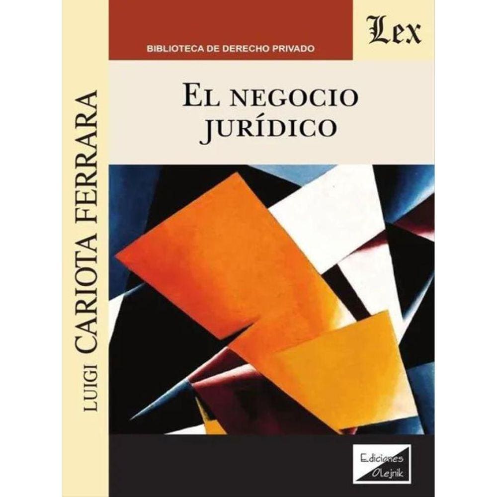 El Negocio Juridico