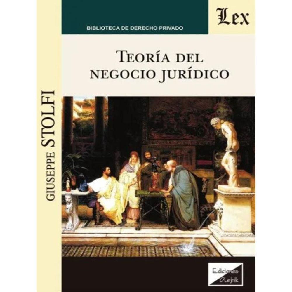 Teoría Del Negocio Jurídico
