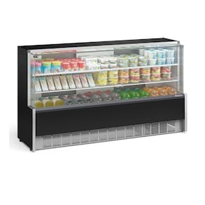 Vitrine Refrigerada Gelopar Universal 205 cm Preto 220V GPSA-205R