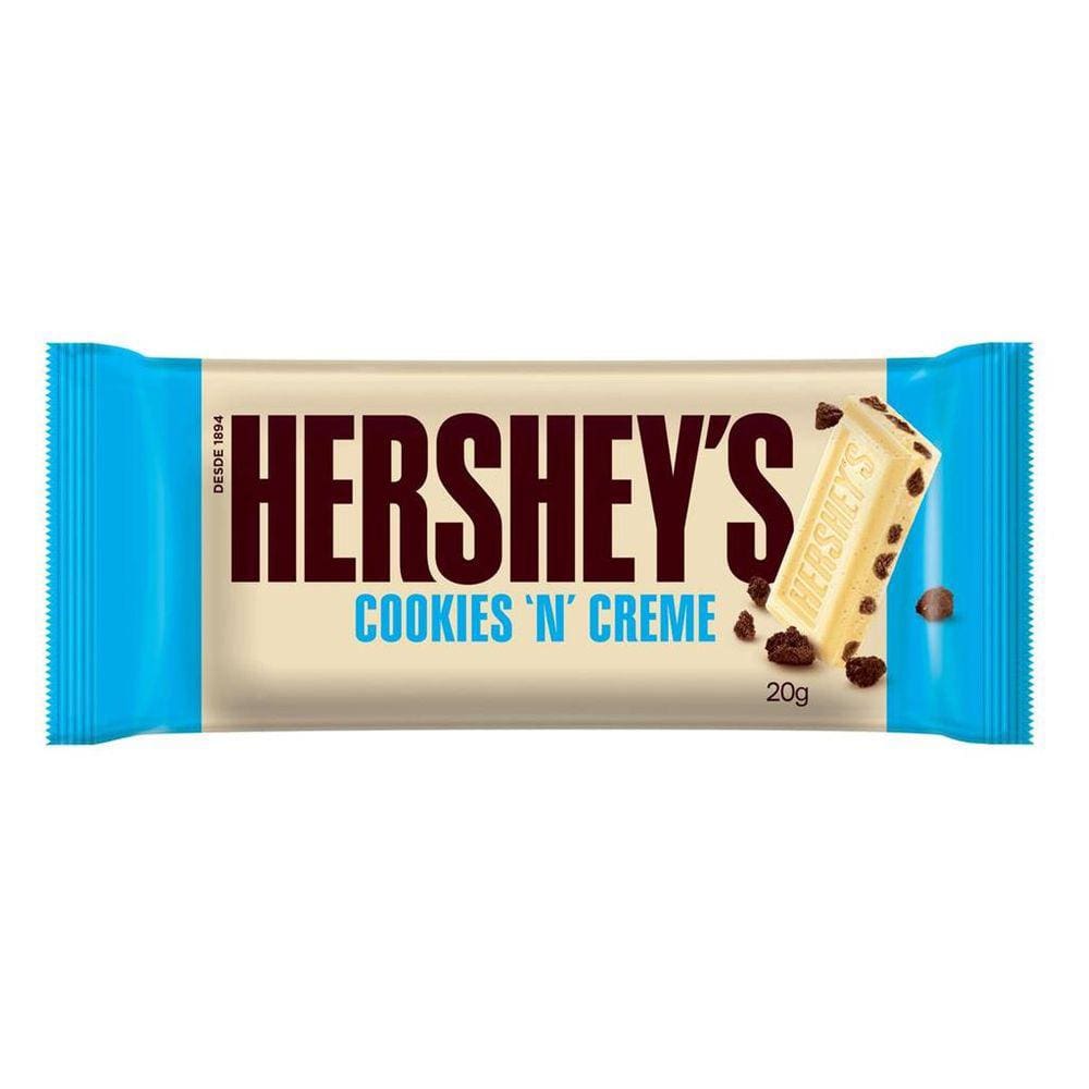 Chocolate Hersheys Cookies N Creme, Barra 20g