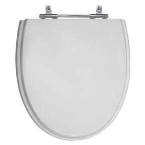 Assento Laqueado Eros Cinza Platina (Claro) Tampa para Vaso Incepa em Mdf