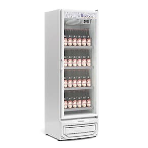 Refrigerador Expositor Vertical 45 Litros Branco 220V Gelopar GCBC-45