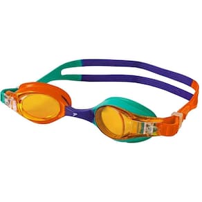 Oculos Natacao Poker Symi Color Junor Ultra 13136-Lrval - Laranja/Verde U